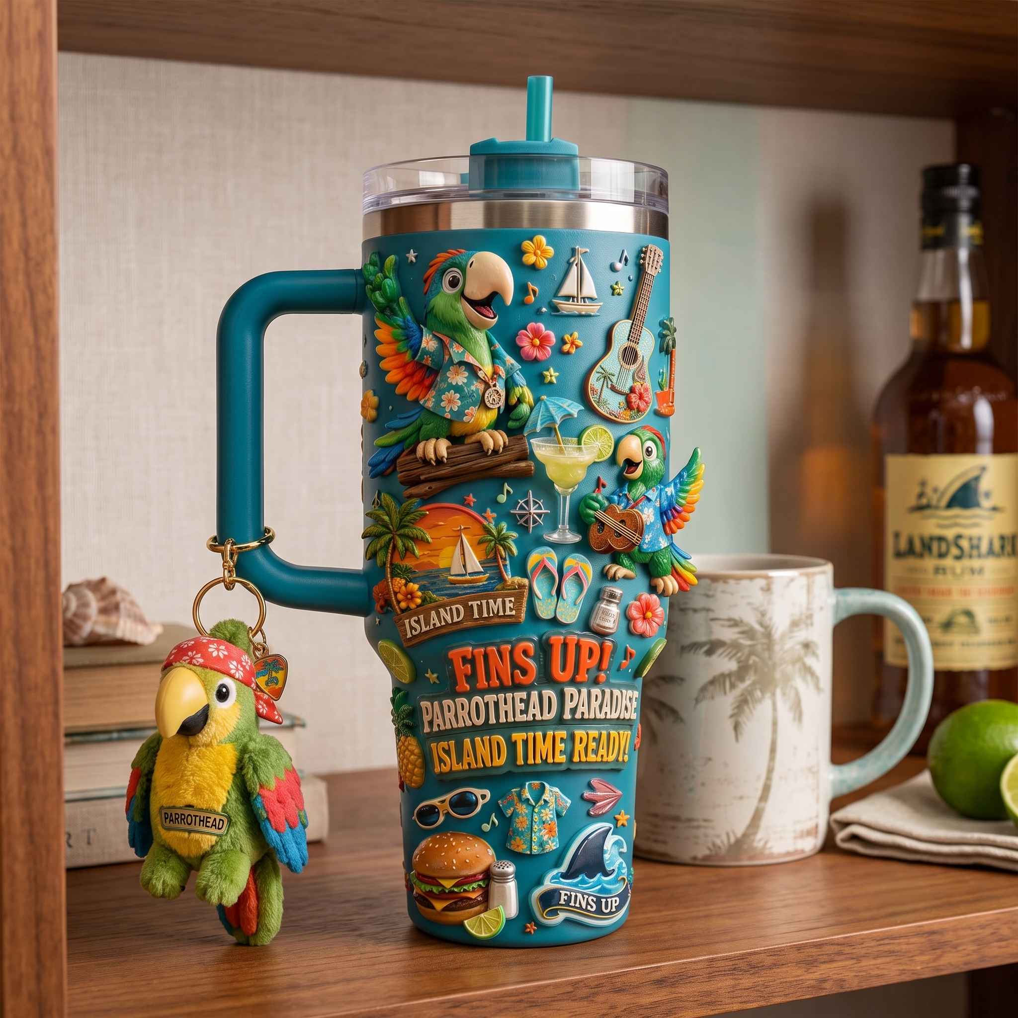 JMBF 40oz Tumbler With Handle HTTT
