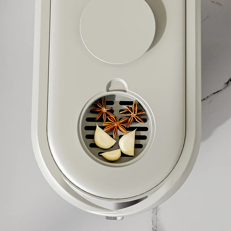 Household press-type metering rice bucket - rice storage tank with nano cylinder - insect-proof, moisture-proof, dust-proof, lon