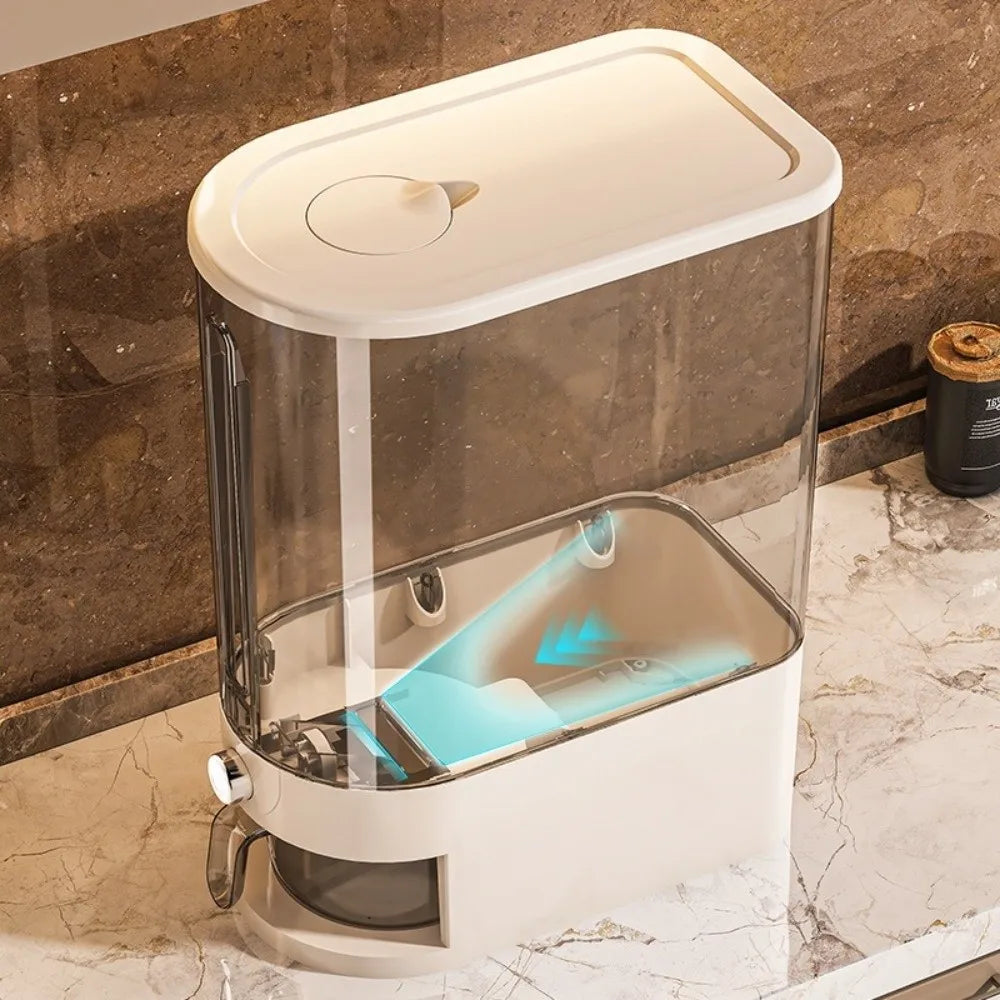New Insect-proof Rice Storage Container 5/10KG Moisture Proof Dry Food Dispenser Sealed Storage Container Grains